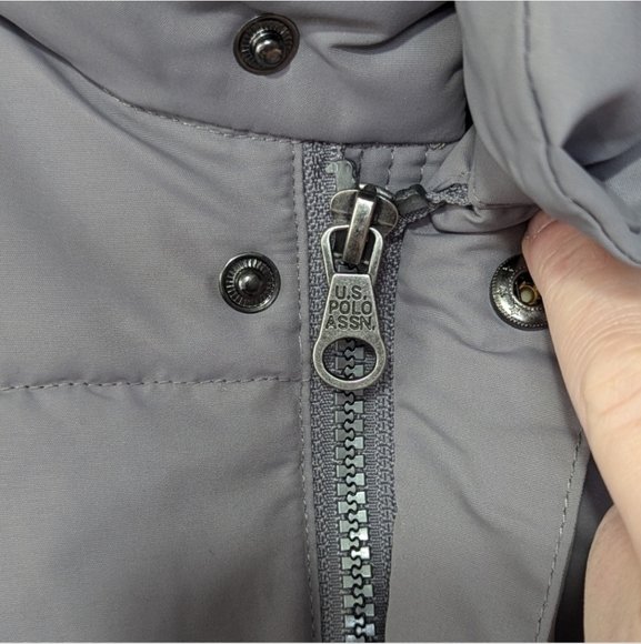 Varsity Bomber Puffer Winter Jacket Men's Size Medium U.S. Polo Assn. - Picture 5 of 13